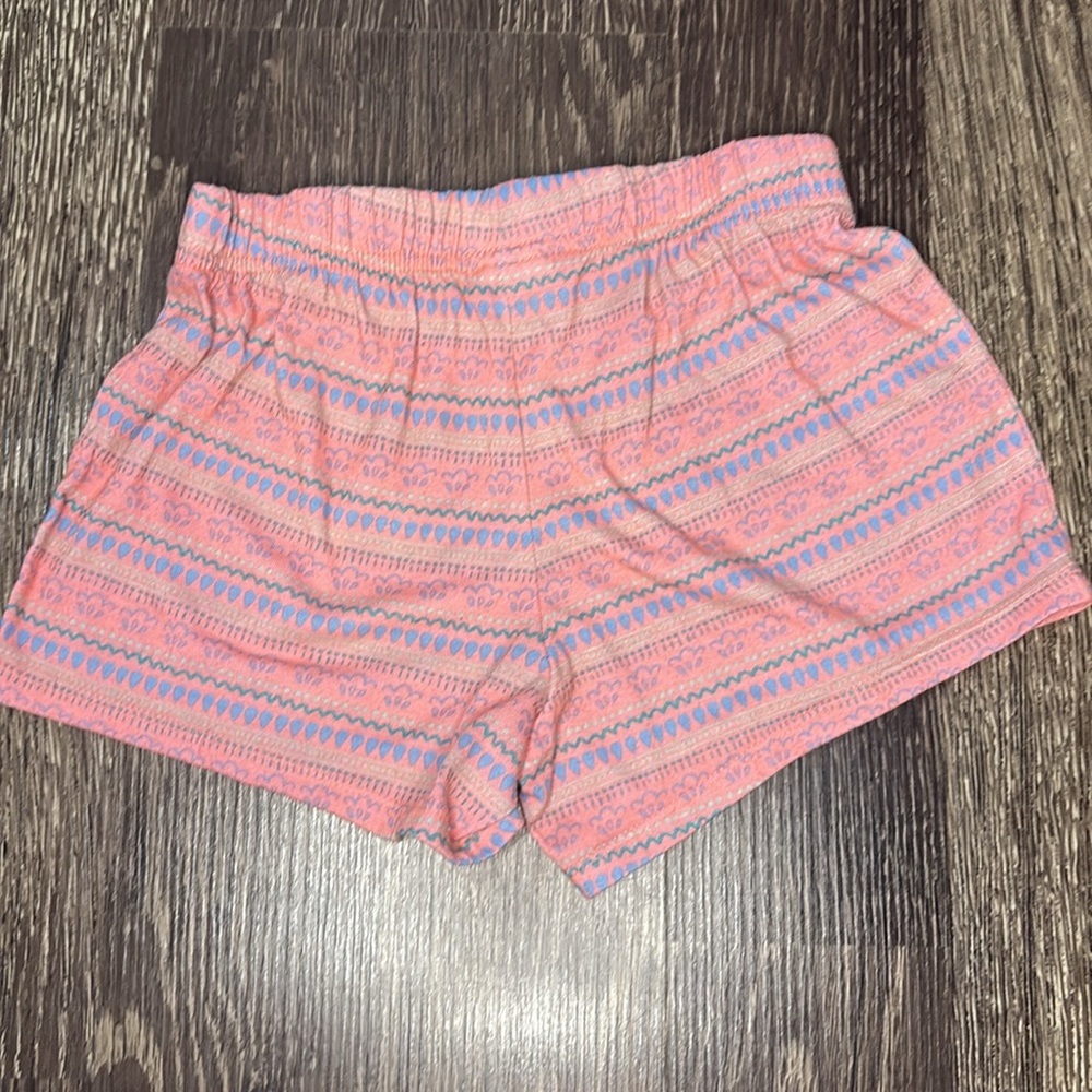 SO brand girls shorts size 7/8 pink and blue pastel colors - Picture 2 of 4